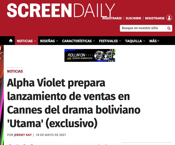Alpha Violet prepara lanzamiento de ventas en Cannes del drama boliviano 'Utama' (exclusivo)